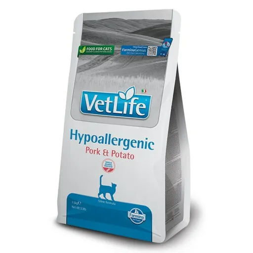 Comida para Gato Farmina VET LIFE NAT Adulto Porco 1,5 Kg