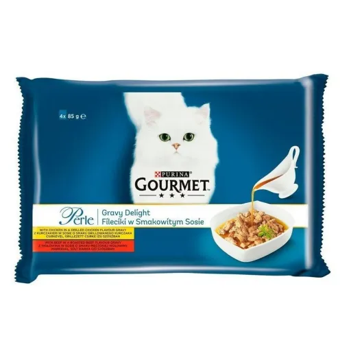 Comida para Gato Purina GRMT Perle Frango Vitela 4 x 85 g