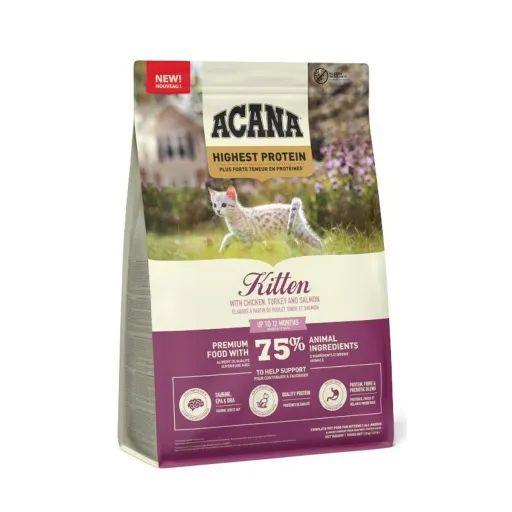 Comida para Gato Acana Salmão Peru Pássaros 1,8 kg