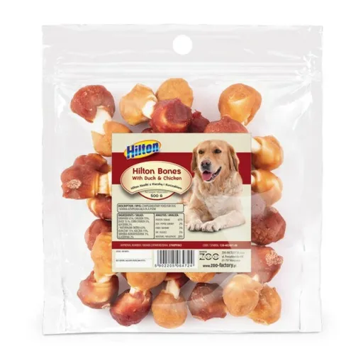 Snack para Cães Hilton Frango Pato 500 g