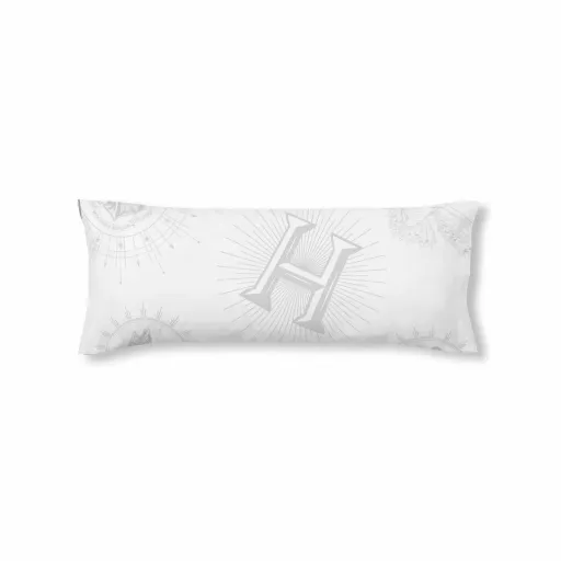 Capa de Almofada Harry Potter Dormiens Draco Branco 175 Fios 45 x 110 cm