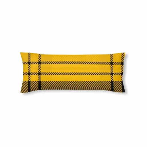 Capa de Almofada Harry Potter Hufflepuff Multicolor 175 Fios 45 x 125 cm