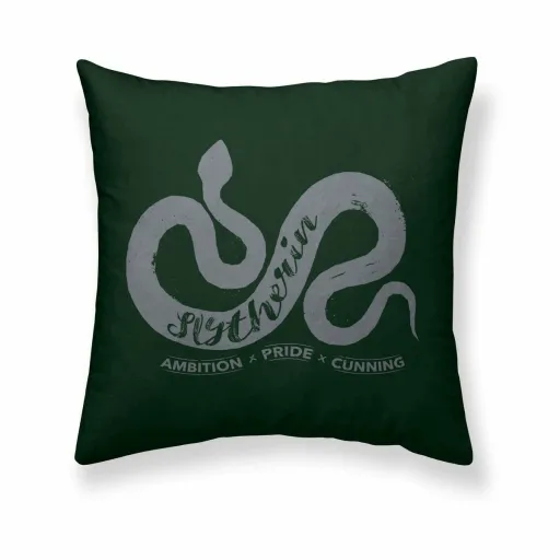 Capa de Travesseiro Harry Potter Slytherin Values Multicolor 50 x 50 cm