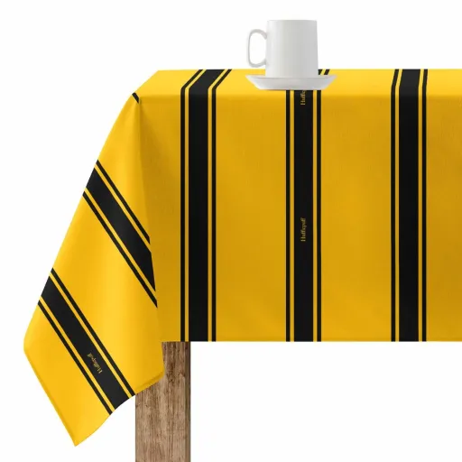 Toalha Resinada Antinódoas Harry Potter Hufflepuff Multicolor 100 x 150 cm