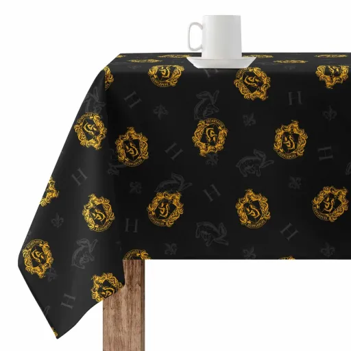 Toalha Resinada Antinódoas Harry Potter Hufflepuff Multicolor 300 x 150 cm