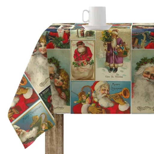 Toalha Resinada Antinódoas Belum Vintage Christmas Multicolor 100 x 150 cm