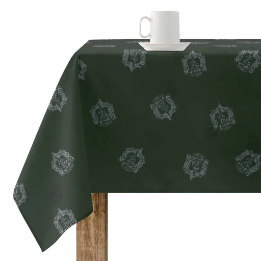 Toalha Resinada Antinódoas Harry Potter Slytherin Multicolor 100 x 150 cm