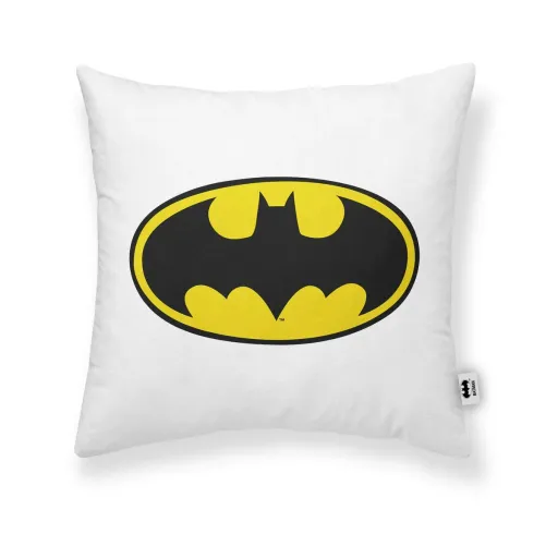 Capa de Travesseiro Batman Batman White A Branco Multicolor 45 x 45 cm