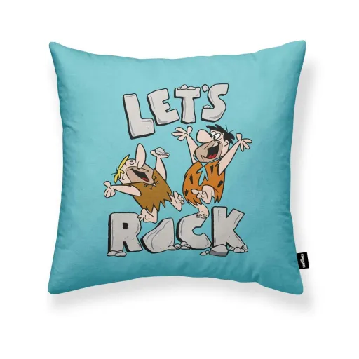 Capa de Travesseiro The Flintstones Let's Rock A Multicolor 45 x 45 cm