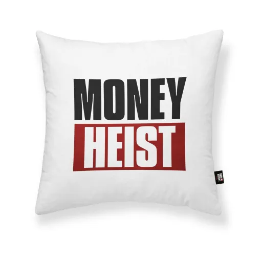 Capa de Travesseiro La Casa de Papel Money Heist A Multicolor 45 x 45 cm