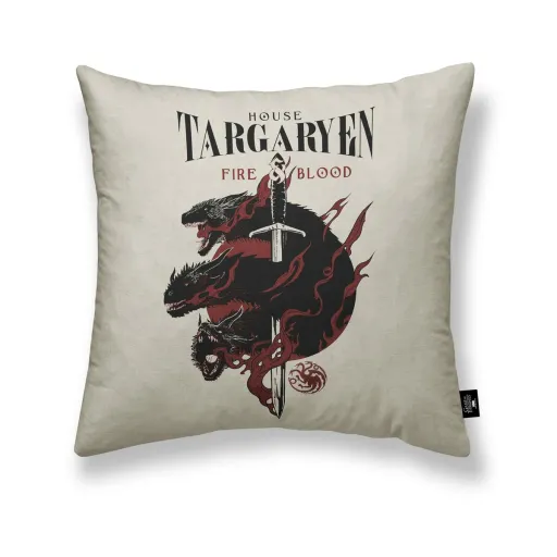 Capa de Travesseiro Game of Thrones Targaryen A Multicolor 45 x 45 cm