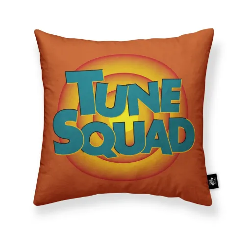 Capa de Travesseiro Looney Tunes Squad B Multicolor Laranja 45 x 45 cm