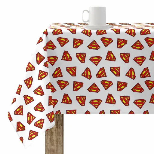 Toalha Antinódoas Belum Superman Branco 300 x 150 cm