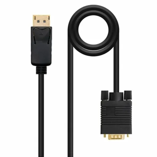 Adaptador DisplayPort para VGA NANOCABLE 10.15.4401 1 m Preto