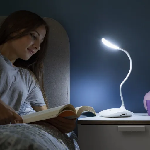 Lâmpada de Mesa Tátil Recarregável LED Lum2Go InnovaGoods