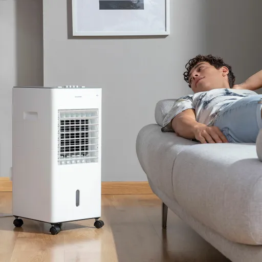 Climatizador por Evaporação Portátil Multifunções Airvecove InnovaGoods 5 L 65 W