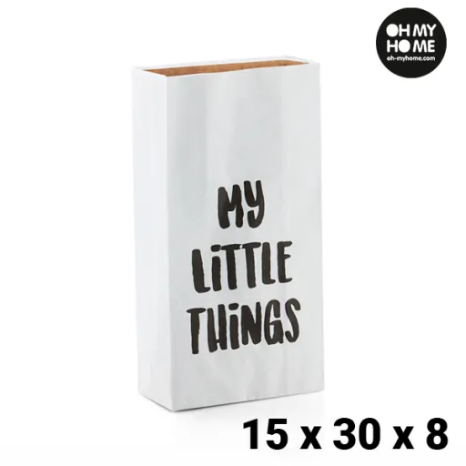 Saco de Papel Pequeno Oh My Home (15 x 30 x 8 cm)