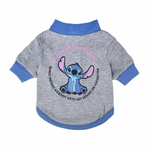 Pijamas para Cães Stitch Cinzento Azul