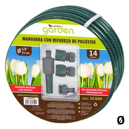 Conjunto de Mangueira com Acessórios Little Garden Reforçada