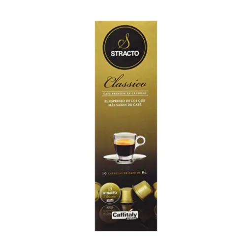 Cápsulas de Café Stracto 80644 Classico (80 Uds)