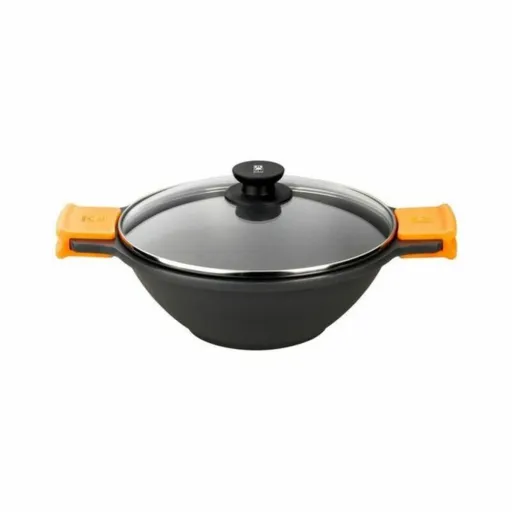 Frigideira BRA Braisogona_A272028 Preto Preto/Laranja Metal Alumínio Ø 24 cm Ø 28 cm