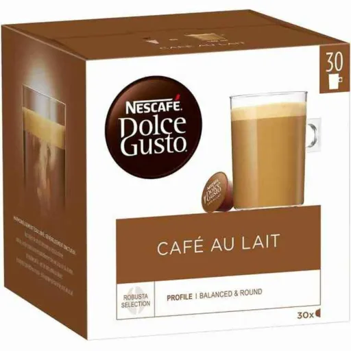 Cápsulas de Café Nescafé Dolce Gusto Cafe Au Lait 1 Unidade 30 Unidades