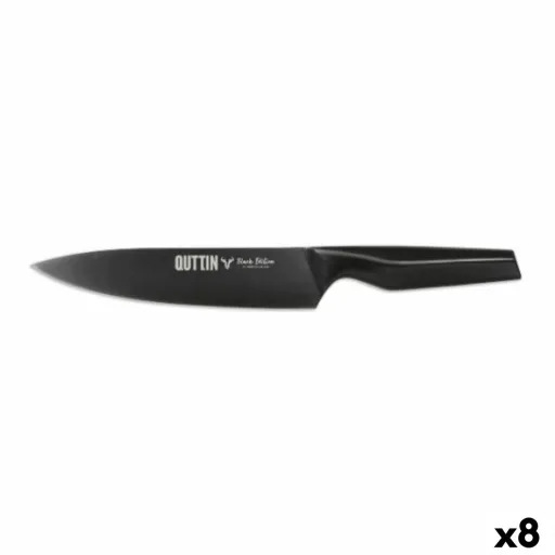 Faca de Chef Quttin Black Edition 20 cm (8 Unidades)