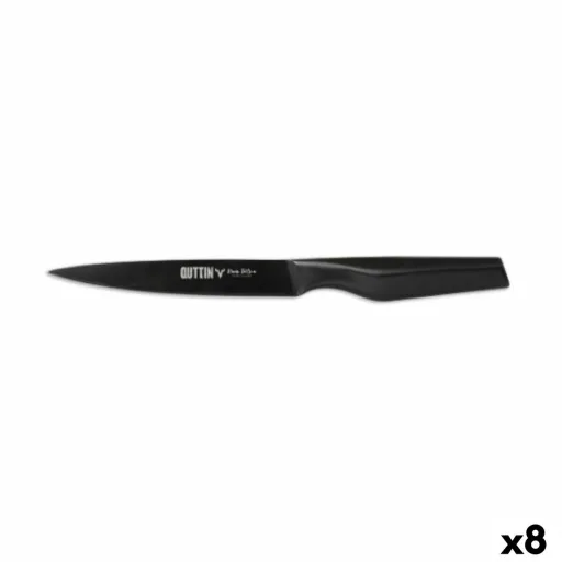 Faca Pequena Quttin Black Edition 13 cm 1,8 mm (8 Unidades)