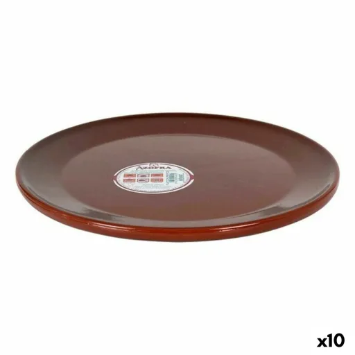 Tacho Azofra Castanho 32 cm (10 Unidades) (Ø 32 cm)