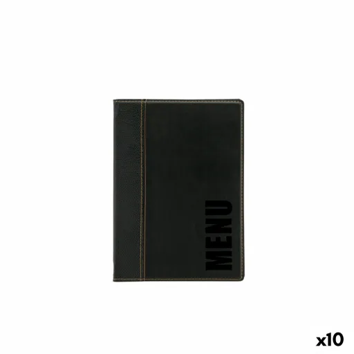 Suportes para Menus Securit Trendy 25,3 x 17,7 x 0,8 cm Preto