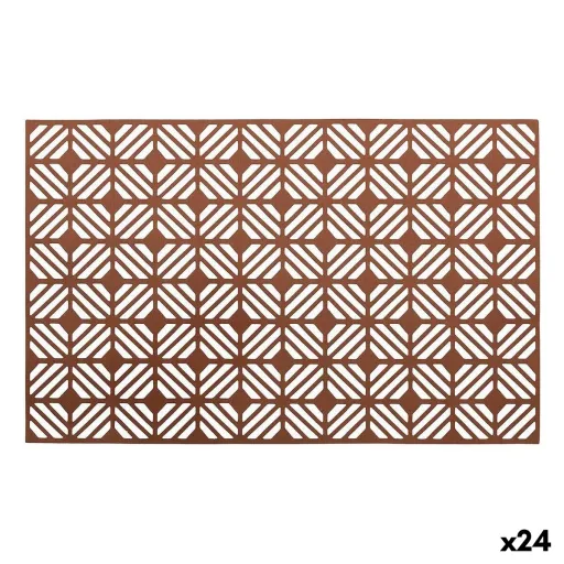 Individuais Viejo Valle PVC Cobre 45 x 30 cm (24 Unidades)