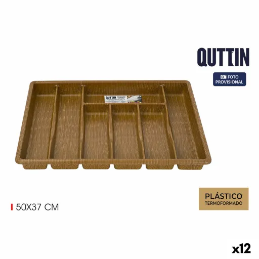 Organizador de Talheres Quttin 50 x 37 cm Termoplástico (12 Unidades)