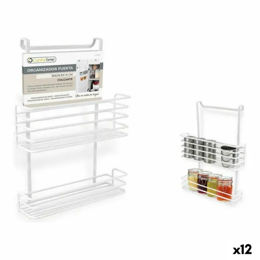 Organizador Confortime 144905 Cozinha 36 x 26,5 x 10 cm (12 Unidades) (36 x 26,5 x 10 cm)