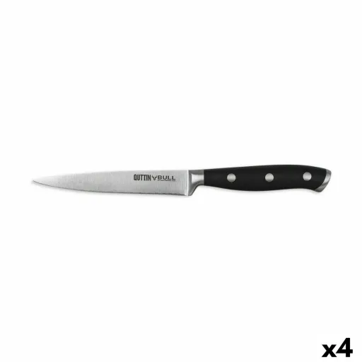 Faca de Cozinha Quttin Bull 13 cm (4 Unidades)