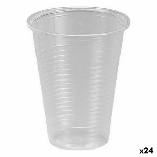 Conjunto de Copos Reutilizáveis Algon Transparente 25 Peças 200 ml (24 Unidades)