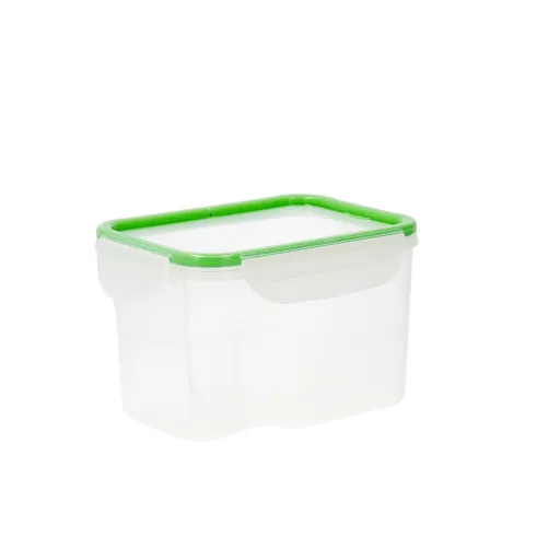 Lancheira Hermética Quid Greenery 1,8 L Transparente Plástico (Pack 4x)