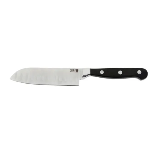 Faca Santoku Quid Professional Inox Chef Black Preto Metal (13 cm) (Pack 10x)