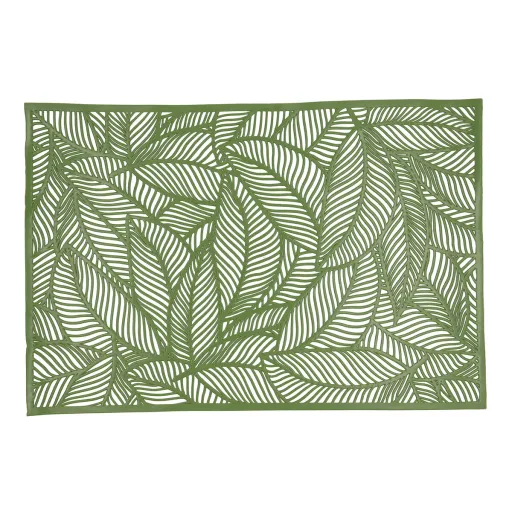 Individuais Quid Habitat Folhas Verde 30 x 45 cm (Pack 12x)