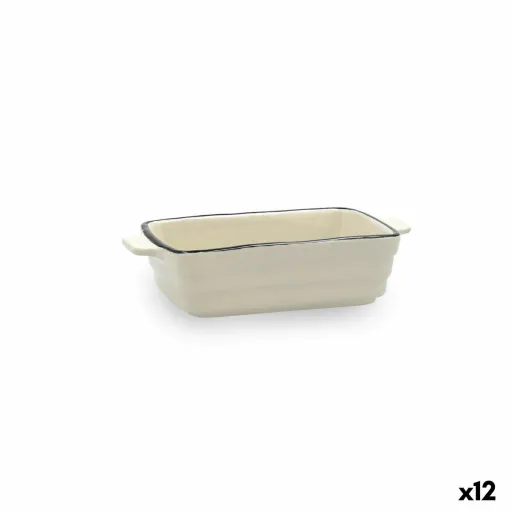 Tacho Quid Cocco 16 x 9 x 4 cm Cerâmica Branco (12 Unidades)