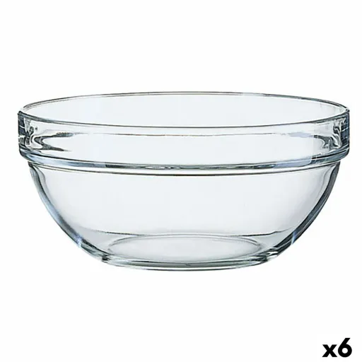 Saladeira Luminarc Transparente Vidro (23 x 11 cm) (6 Unidades)