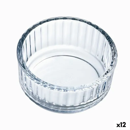 Molde para Pudim Pyrex Classic Vidrio Transparente Vidro 10 x 10 x 5 cm Redondo (12 Unidades)