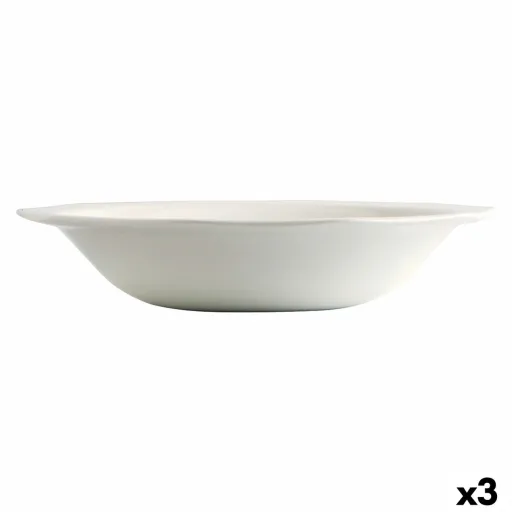 Saladeira Churchill Artic Cerâmica Branco Servies (Ø 27,5 cm) (3 Unidades)