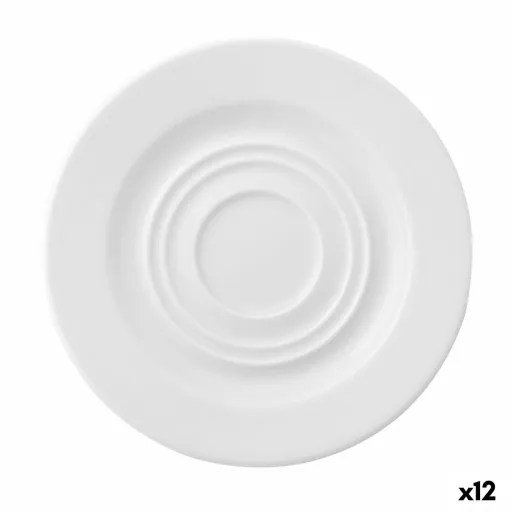 Prato Ariane Prime Pequeno-Almoço Cerâmica Branco (Ø 15 cm) (12 Unidades)