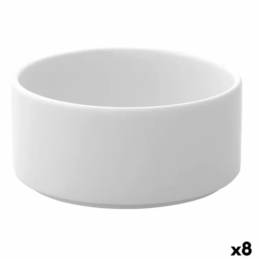 Tigela Ariane Prime Cerâmica Branco (16 cm) (8 Unidades)