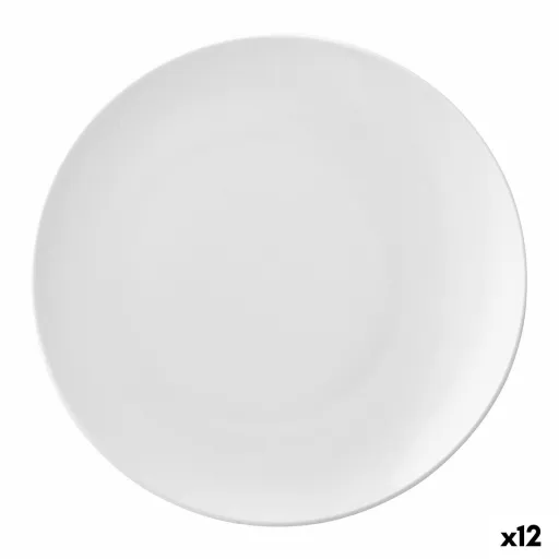 Prato de Jantar Ariane Vital Coupe Branco Cerâmica Ø 18 cm (12 Unidades)