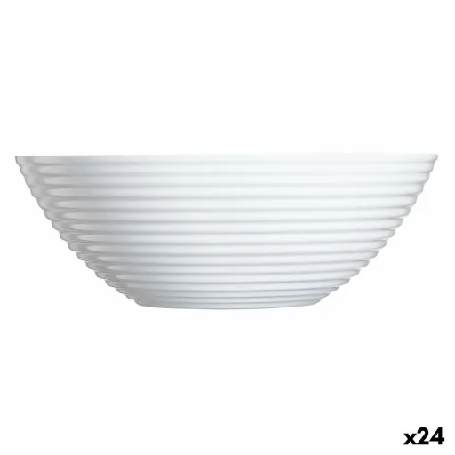 Tigela Luminarc Harena Branco Vidro 16 cm Multiusos (24 Unidades)