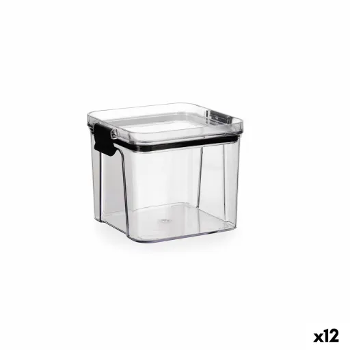 Recipiente para Conservar Alimentos Quid Cocco Transparente Plástico 700 ml (12 Unidades)