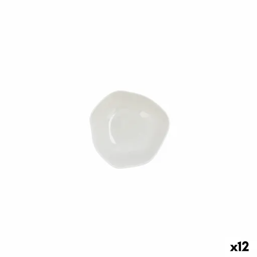 Tigela Ariane Earth Ø 14 cm Cerâmica Branco (12 Unidades)