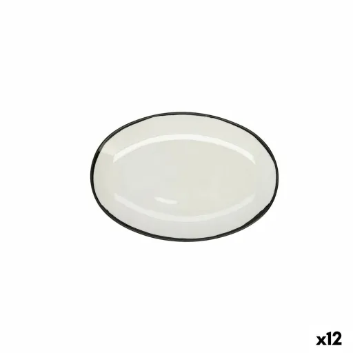 Bandeja de Aperitivos Ariane Vital Filo Cerâmica Branco Ø 26 cm (12 Unidades)