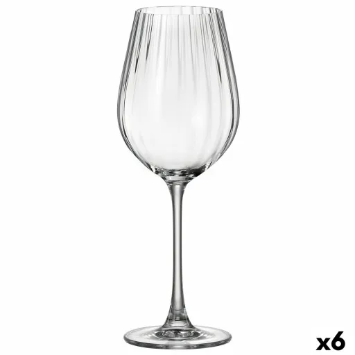 Copo para Vinho Bohemia Crystal Optic Transparente 6 Unidades 500 ml